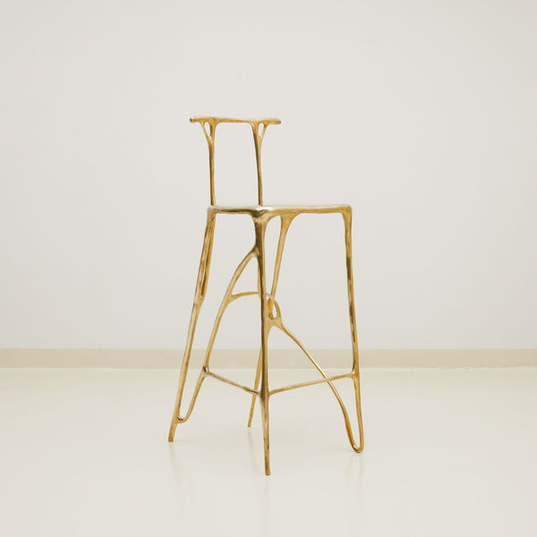 INK Brass Bar Stool, Designer Furniture in Dubai