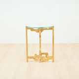 Golden Key Brass Side Table, Designer Furniture in Dubai