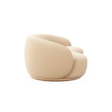 White Bouclé Sofa, Bold Contemporary Designer Furniture