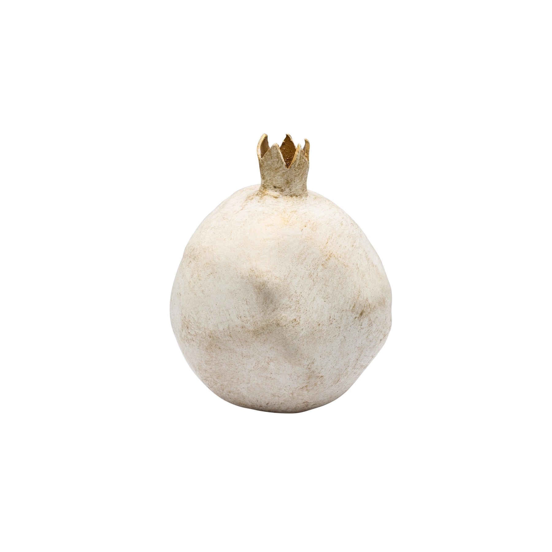 White Metal Pomegranate Decor