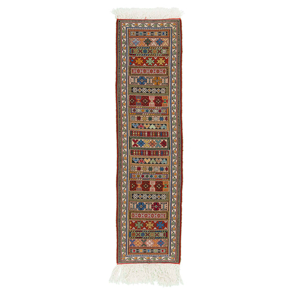 Moharamat Sirjan Persian Kilim 32x126, Handmade Wool Rugs & Kilims in Dubai