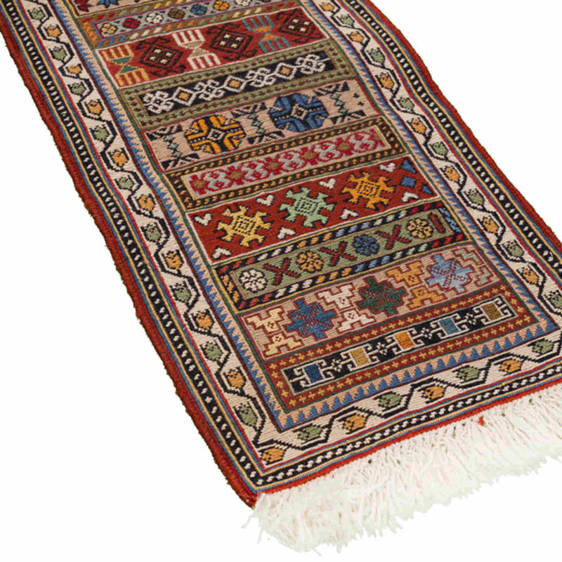 Moharamat Sirjan Persian Kilim 32x126, Handmade Wool Rugs & Kilims in Dubai