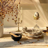 Natural Stone Dip Bowl - River Stone Dining Tableware & Stoneware