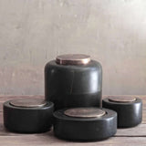 Natural Stone Jar, Black Stone Tableware & Dining Stoneware