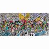 Contemporary Abstract Acrylic Painting By JH Savoldelli in Dubai