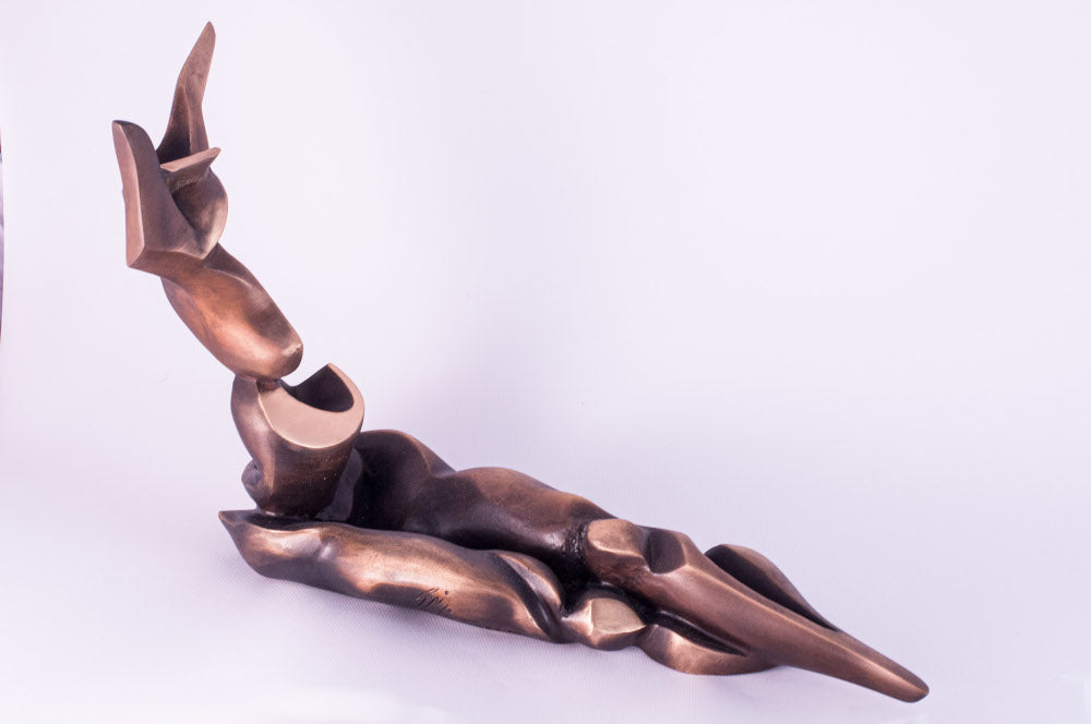 Noon Bronze Sculpture By Seena Nayeri in Dubai