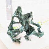Onda Bronze Sculpture - Contemporary Mixed Media, Bronze & Ceramic Works by Ariane Crovisier in Dubai