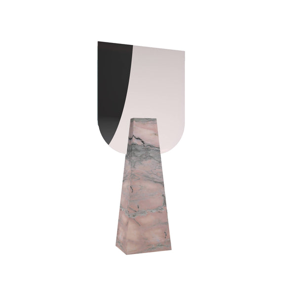 Portuguese Pink Marble Mirror - Italian Designer Furniture & Decor in Dubai