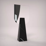 Black Marquina Marble Table Mirror - Italian Designer Furniture & Decor