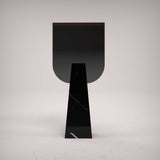 Black Marquina Marble Table Mirror - Italian Designer Furniture & Decor