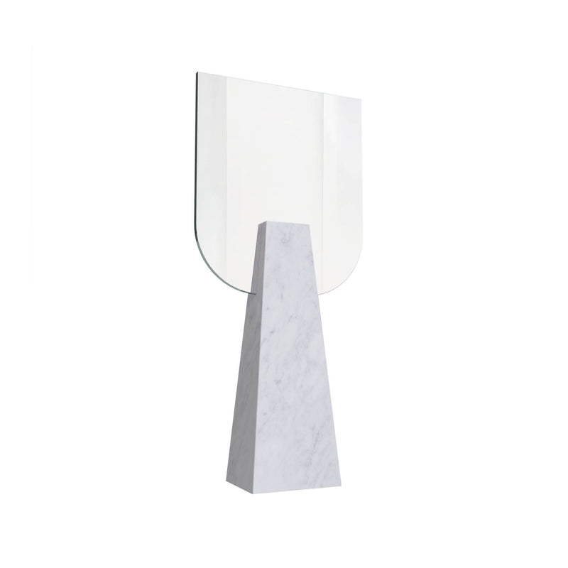 Carrara Marble Table Mirror - Italian Designer Furniture & Decor Dubai