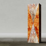 Fior di Pesco & Asiago Red Marble Vase