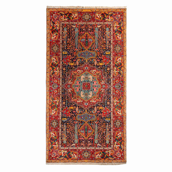 Pardis Heriz Persian Rug Wool & Cotton 210x410