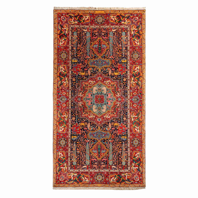 Pardis Heriz Persian Rug Wool & Cotton 210x410