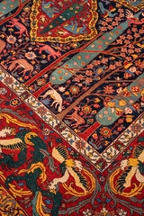 Pardis Heriz Persian Rug Wool & Cotton 210x410