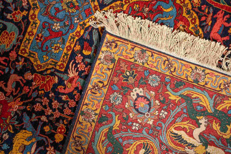 Pardis Heriz Persian Rug Wool & Cotton 210x410