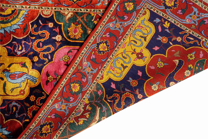 Parihan Heriz Persian Rug Silk 73x182