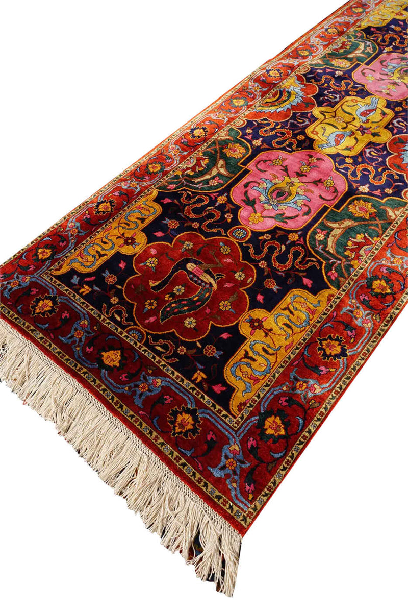 Parihan Heriz Persian Rug Silk 73x182