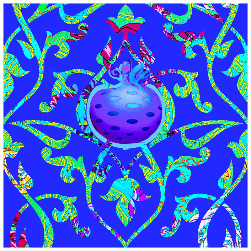 Pomegranate Forever Framed Print On Paper, Arab Pop Art Dubai