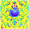 Pomegranate Forever Framed Print On Paper, Arab Pop Art Dubai