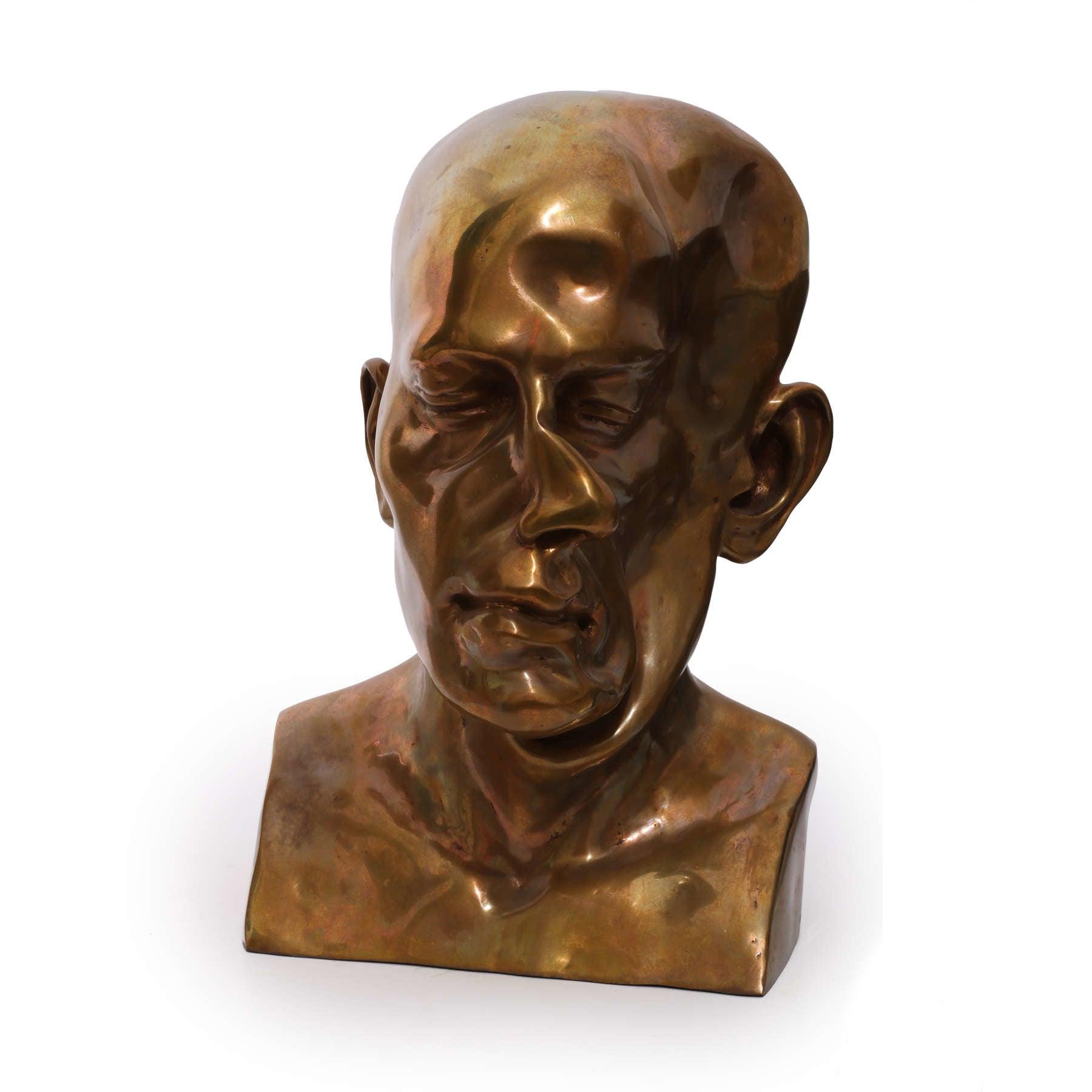 Prison Of The Soul Bronze Sculpture - Mixed Media Statues & Artworks By Hossein Azadi Dubai