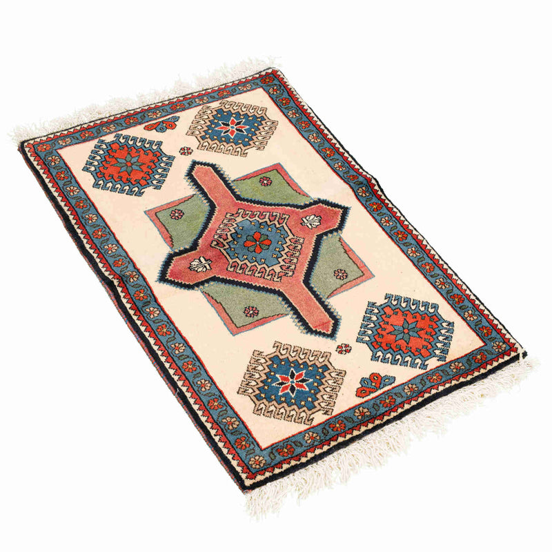 Qashqai Persian Carpet 60x88, Handmade Tribal Wool & Silk Rugs in Dubai