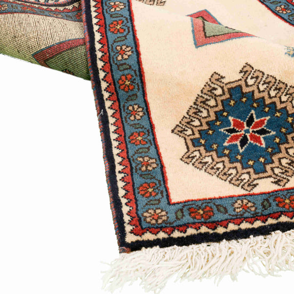 Qashqai Persian Carpet 60x88, Handmade Tribal Wool & Silk Rugs in Dubai