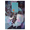 Rabbits In The Headlights Mixed Media on Canvas Painting by Narges Maleki