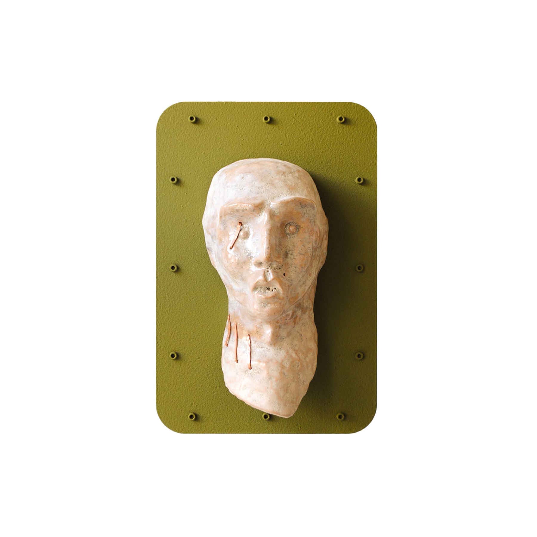 Wall mounted Sculptural Heads Set By Hossein Kahfi