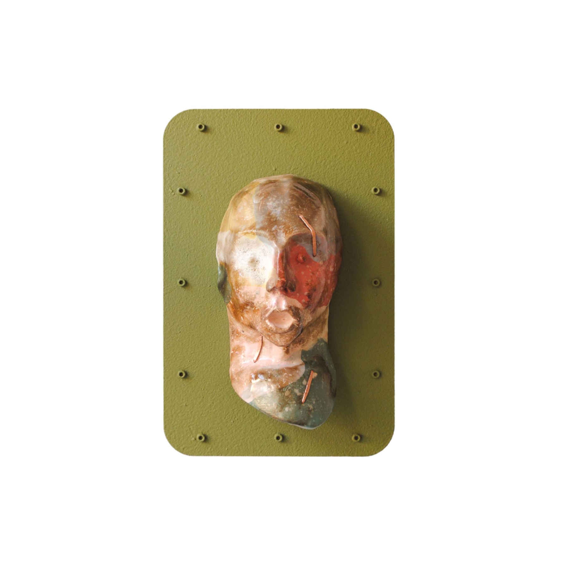 Wall mounted Sculptural Heads Set By Hossein Kahfi