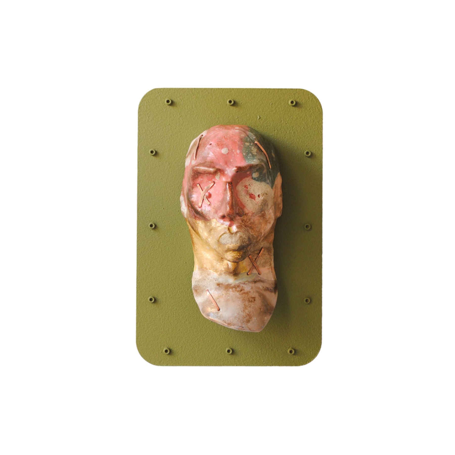 Wall mounted Sculptural Heads Set By Hossein Kahfi