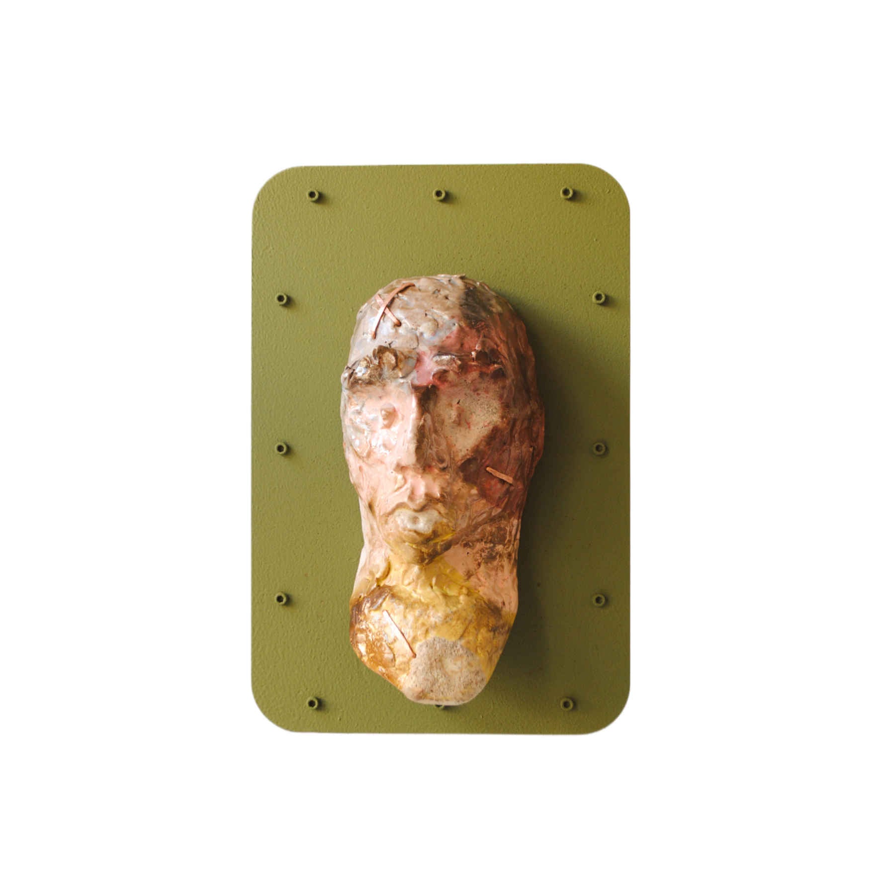 Wall mounted Sculptural Heads Set By Hossein Kahfi