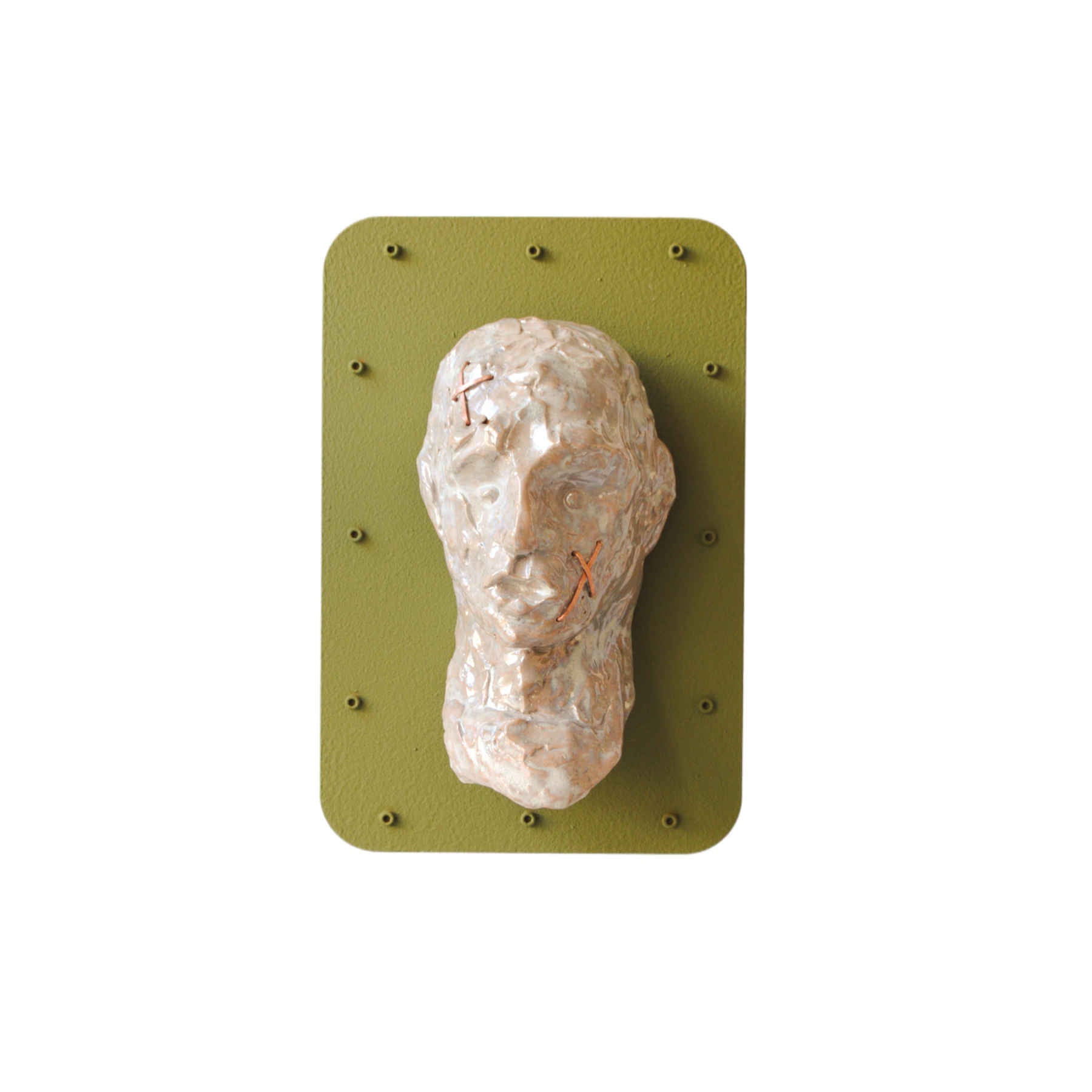 Wall mounted Sculptural Heads Set By Hossein Kahfi