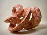 Rings Of Spirit Mixed Media Sculpture, Contemporary Clay Statues By Gabriel Rivera