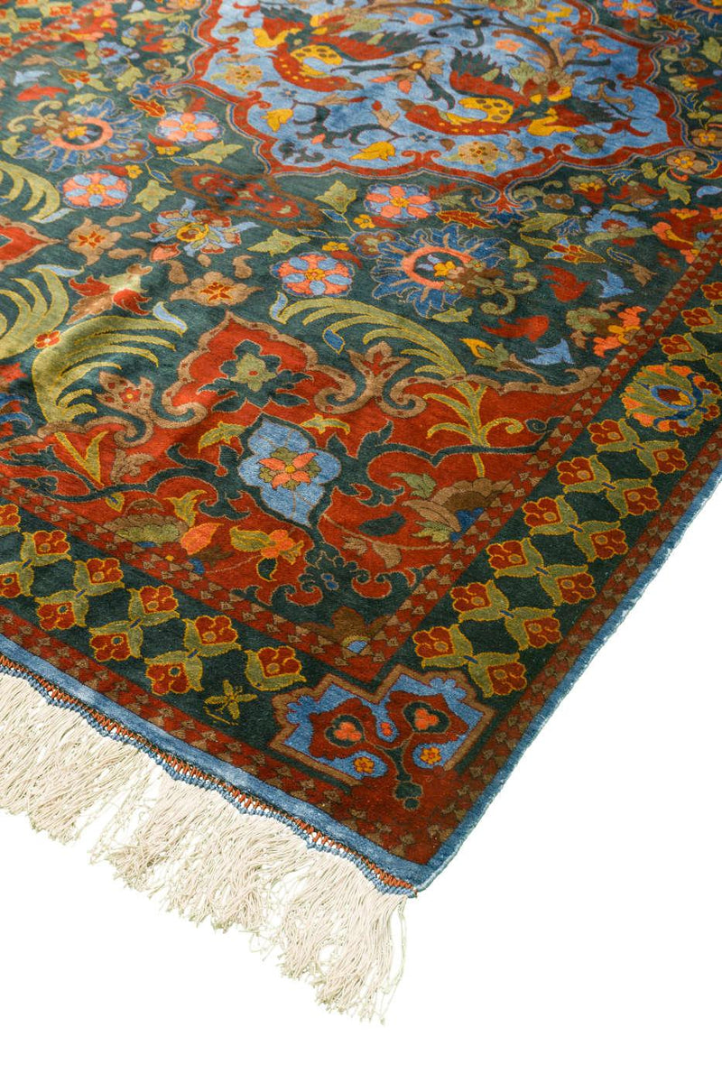 Rokhsareh Heriz Persian Carpet Silk 118x193, Authentic Vintage Rugs & Kilims in Dubai