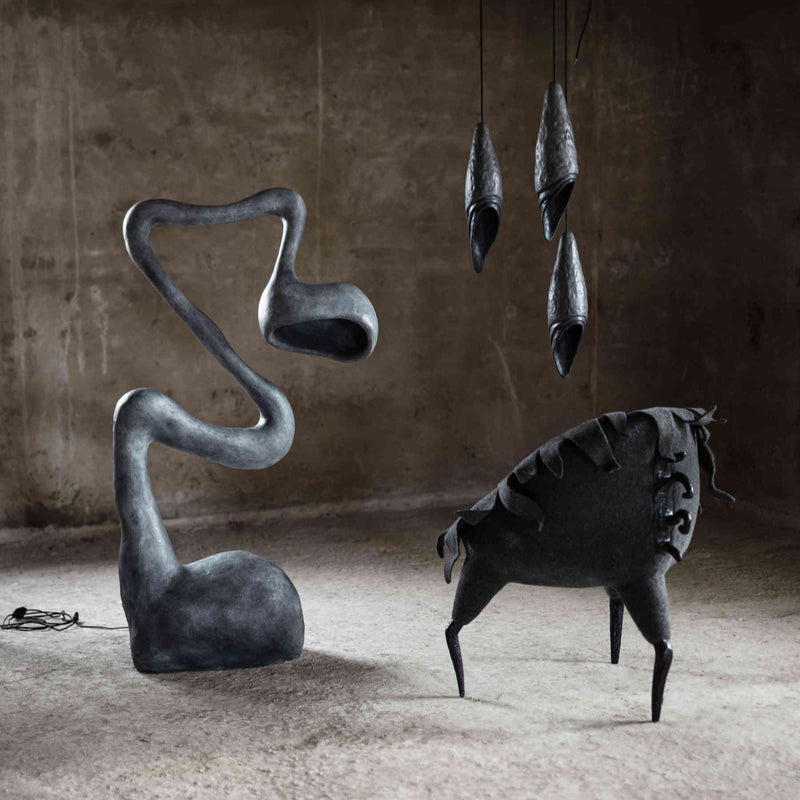Trinog Contemporary Armchair, Organic Bionic Design By Pavel Vishnevsky