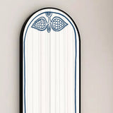Roya Decorative Wall Mirror Oval - Wall Mounted Painted Mirror in Metal Frame Dubai