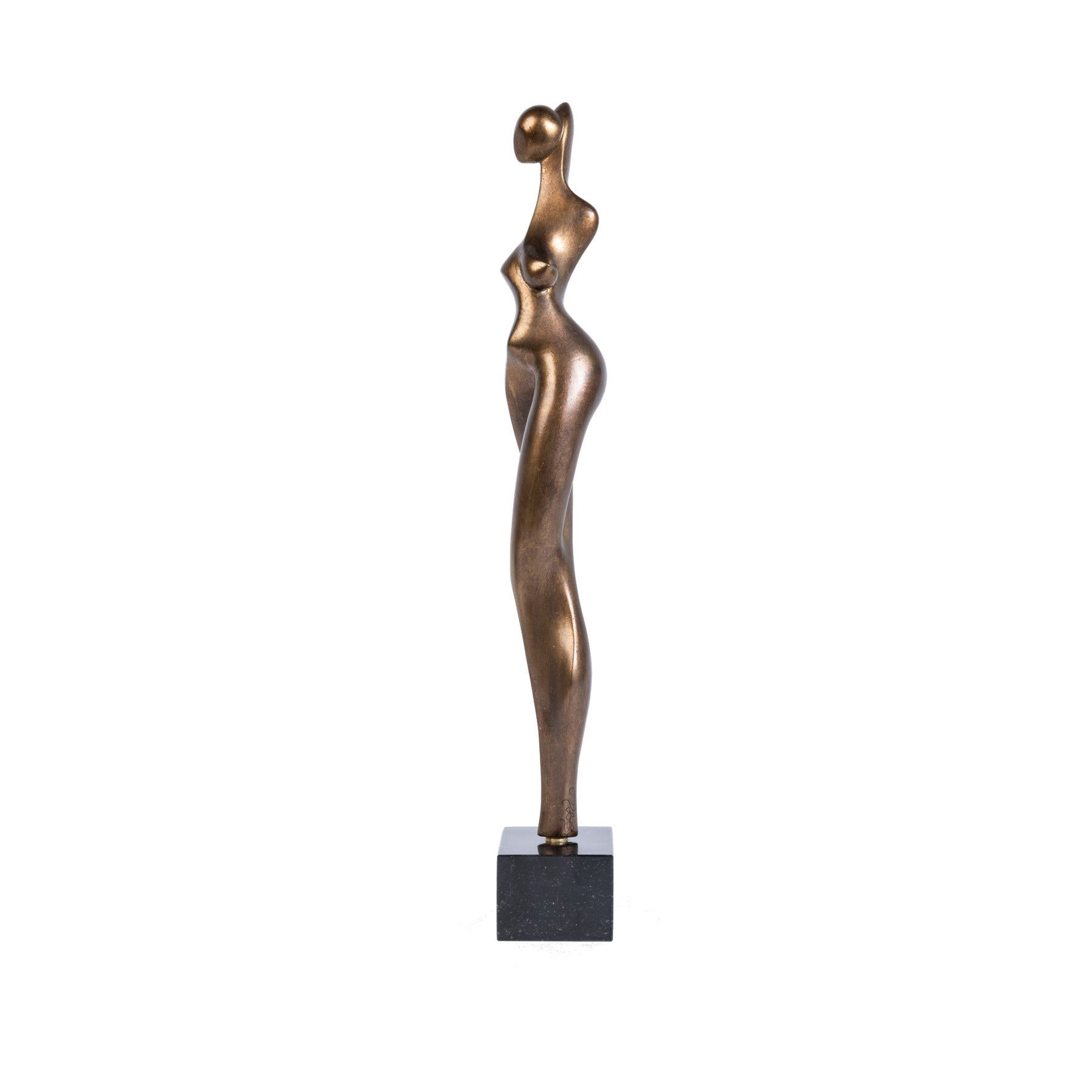 SALOMÉ Mixed Media Sculpture, Contemporary German Figures By Cordula Dobes