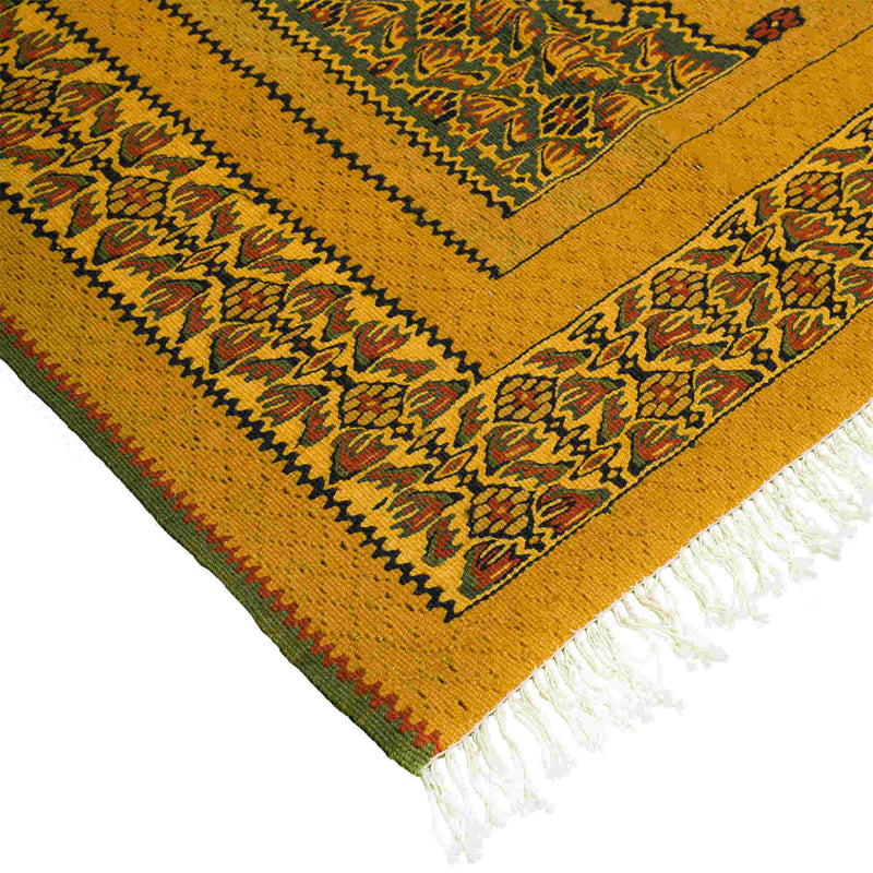 Royal Sanandaj Persian Kilim 123x157, Handmade Nomadic Wool Rugs & Kilims in Dubai