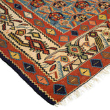 Royal Sanandaj Persian Kilim 120x156, Handmade Nomadic Wool Rugs & Kilims in Dubai