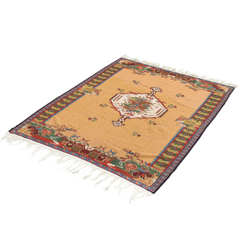 Royal Sanandaj Persian Kilim 160x210, Handmade Nomadic Wool Rugs & Kilims in Dubai