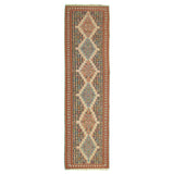 Medallion Sanandaj Persian Kilim 83x313, Handmade Nomadic Wool Rugs & Kilims in Dubai