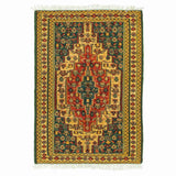 Nomadic Sanandaj Persian Kilim 77x113, Handmade Nomadic Wool Rugs & Kilims in Dubai