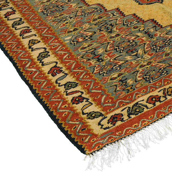 Nomadic Sanandaj Persian Kilim 85x113, Handmade Nomadic Wool Rugs & Kilims in Dubai