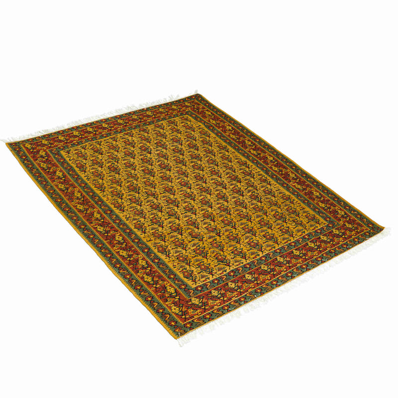 Stone & Glass Sanandaj Persian Kilim 130x160, Handmade Nomadic Wool Rugs & Kilims in Dubai