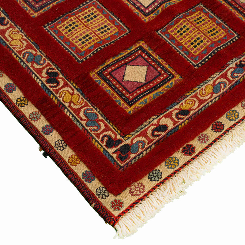 Sirjan Persian Kilim Carpet 80x120, Handmade Nomadic Wool Rugs & Kilims