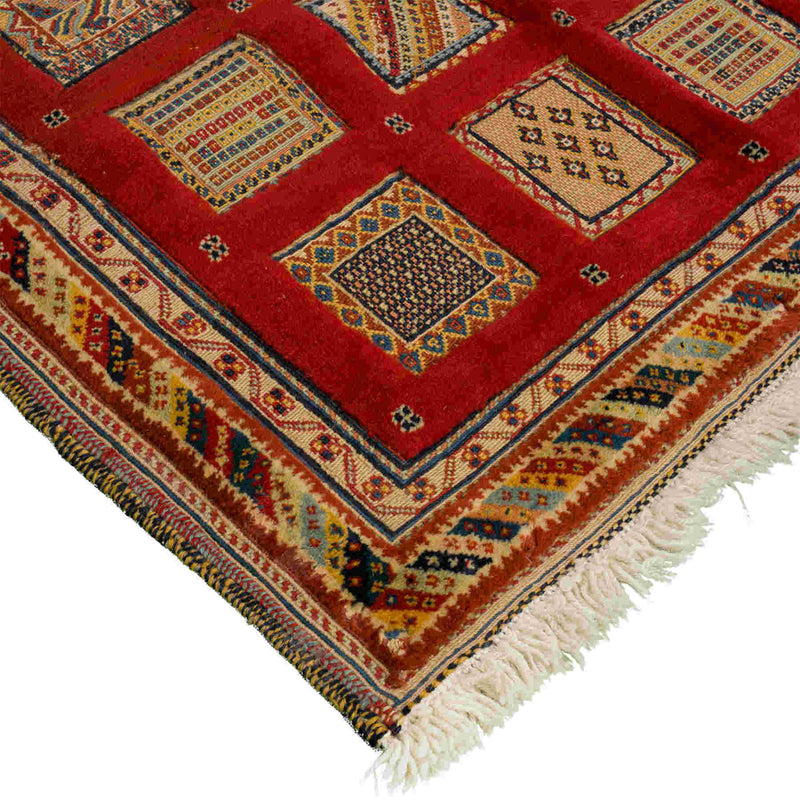 Sirjan Persian Kilim Carpet 90x125, Handmade Nomadic Wool Rugs & Kilims