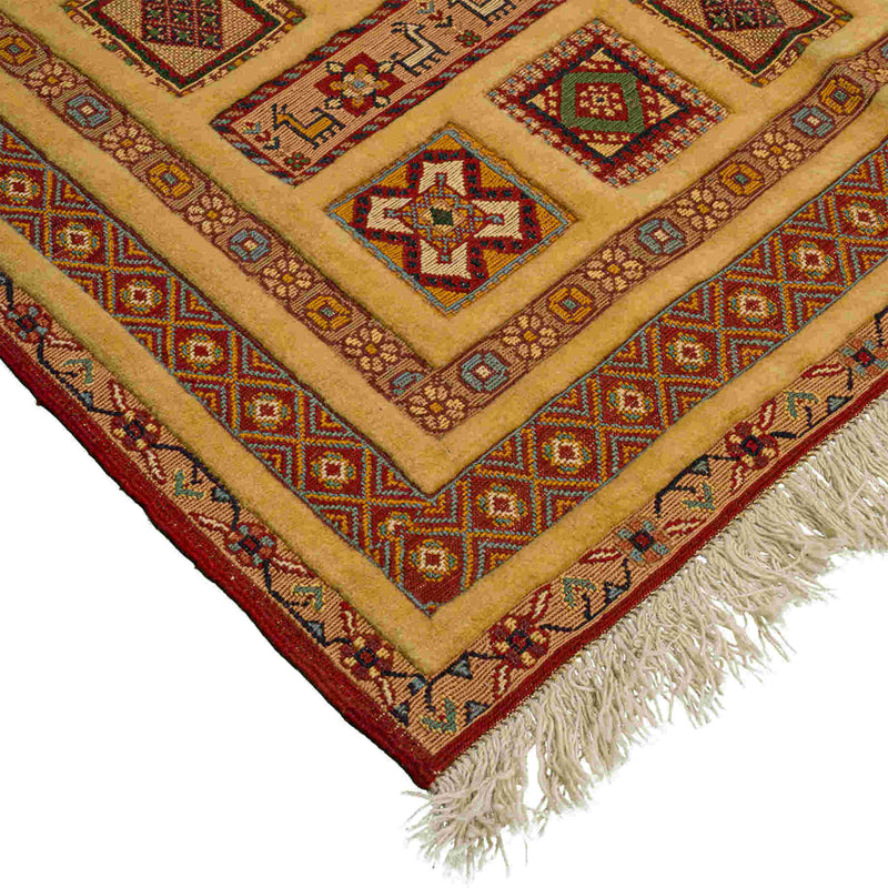 Sirjan Persian Kilim Carpet 117x170, Handmade Nomadic Wool Rugs & Kilims