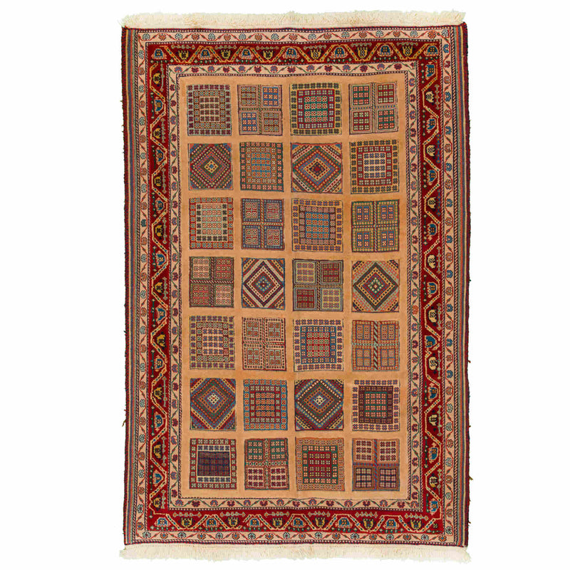 Sirjan Persian Kilim Carpet 120x182, Handmade Nomadic Wool Rugs & Kilims