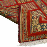 Sirjan Persian Kilim Carpet 73x117, Handmade Nomadic Wool Rugs & Kilims